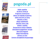 Tablet Screenshot of gazeta.pogoda.pl